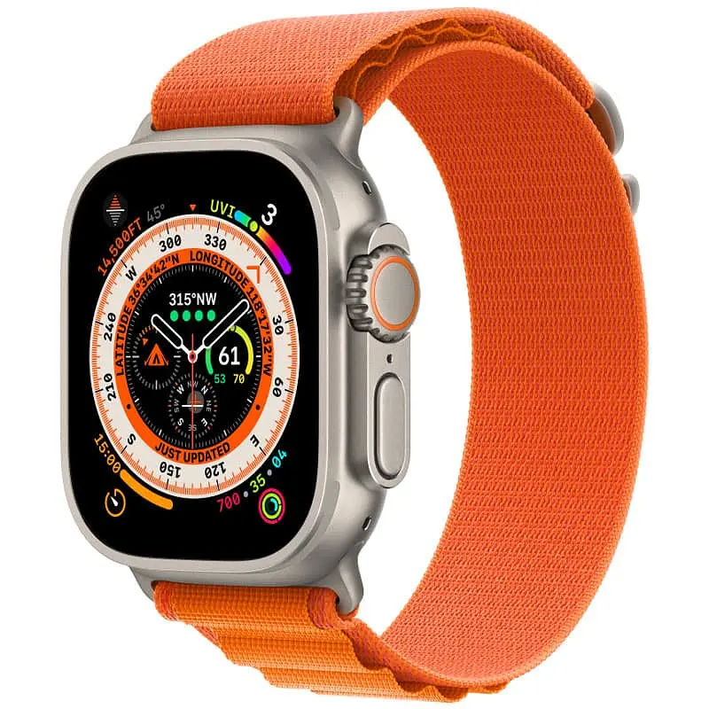 Браслет Alpine Loop G-Hook Apple Watch 42/44/45/46/49mm M/L Orange (00000059153_1)