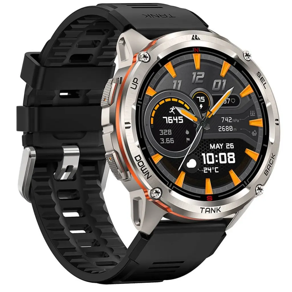 Смарт-годинник KOSPET Tank T3 ULTRA 2 SILVER (6974958251163) - фото 3