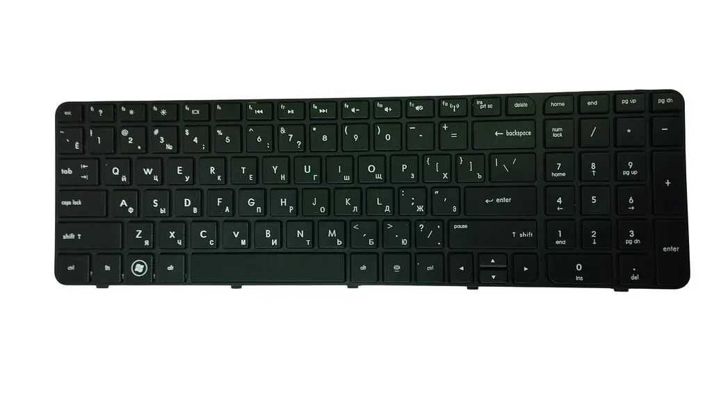 Клавіатура для ноутбука HP Pavilion G7-2000 Black, (Black Frame) - фото 2