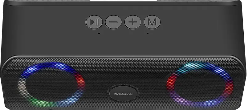 Портативна колонка Defender Q1 10Вт, Black (65301) (6857487) - фото 2