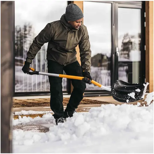 Скрепер для прибирання снігу Fiskars X-series вигнутий (1057186) - фото 6