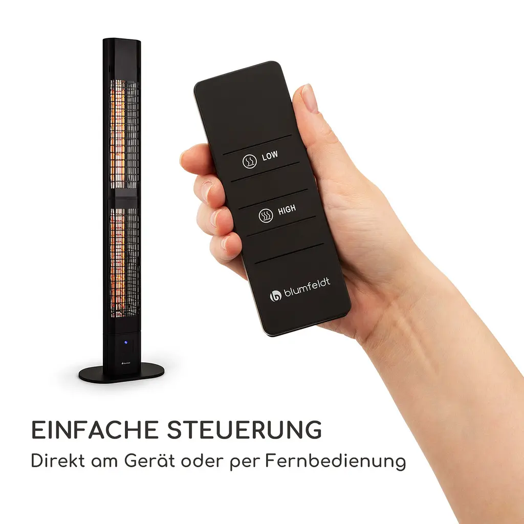 Инфракрасный обогреватель Blumfeldt Heat Guru 3000 (10035938) - фото 3