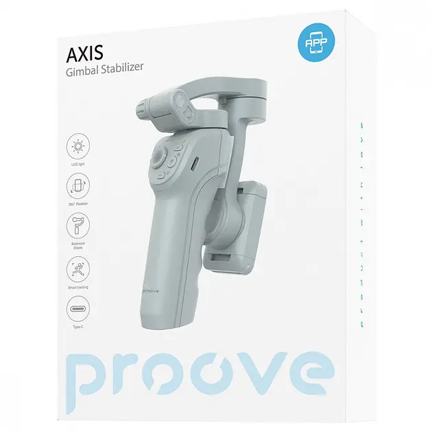 Стабілізатор штатив Proove Axis Gimbal Stabilizer - фото 8