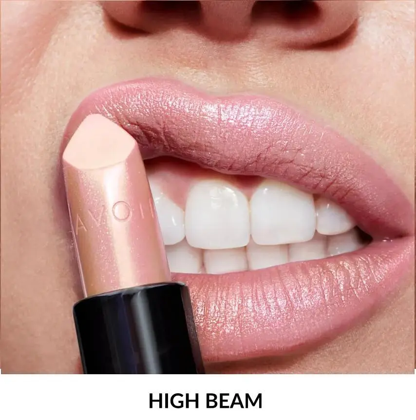 Увлажняющая мерцающая губная помада Avon Ультра 76 High Beam/Сияние недостижимости 3.6 г - фото 2