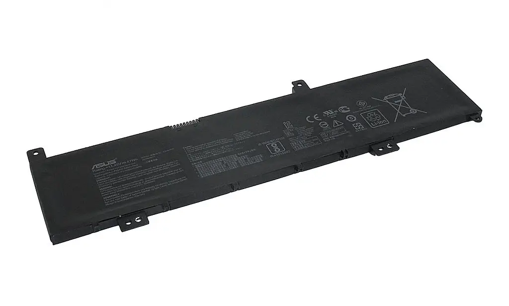Акумулятор для ноутбука Asus C31N1636 N580VD 11.49V Black 4165 mAh - фото 2