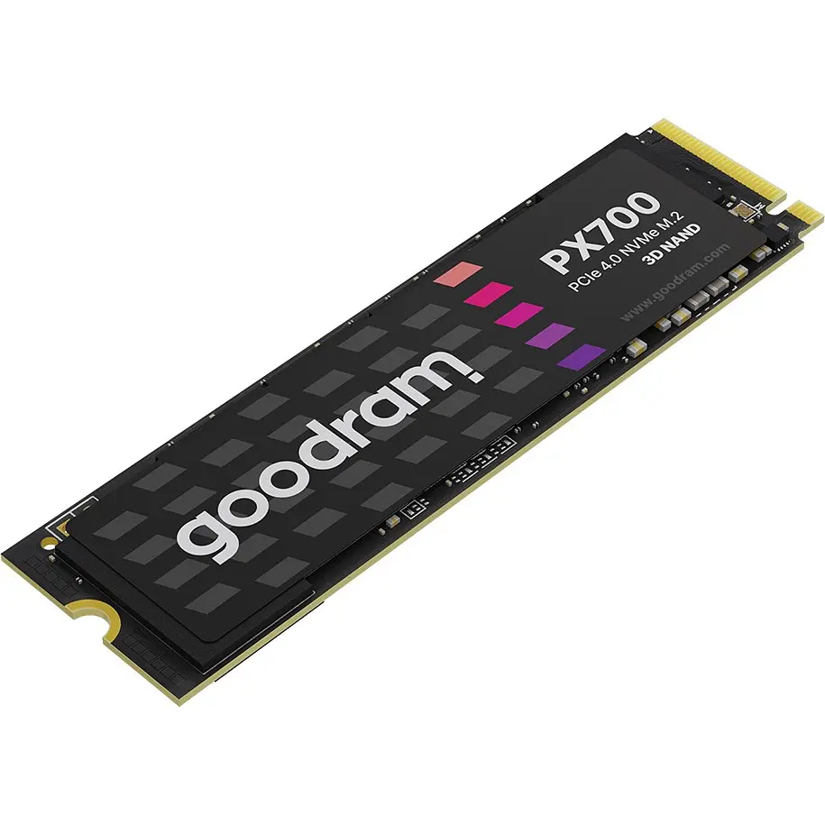 SSD накопичувач 1Tb GoodRAM PX700 M.2 2280 PCIe NVMe Gen 4x4 3D NAND, Retail - фото 2
