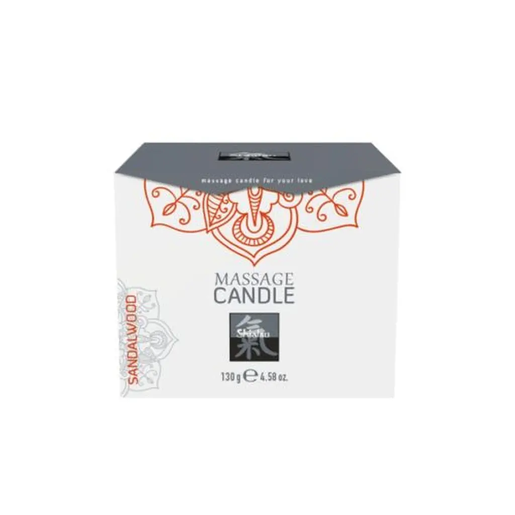 Масажна свічка Hot Shiatsu Massage Candle Sandalwood, 130 г - фото 2