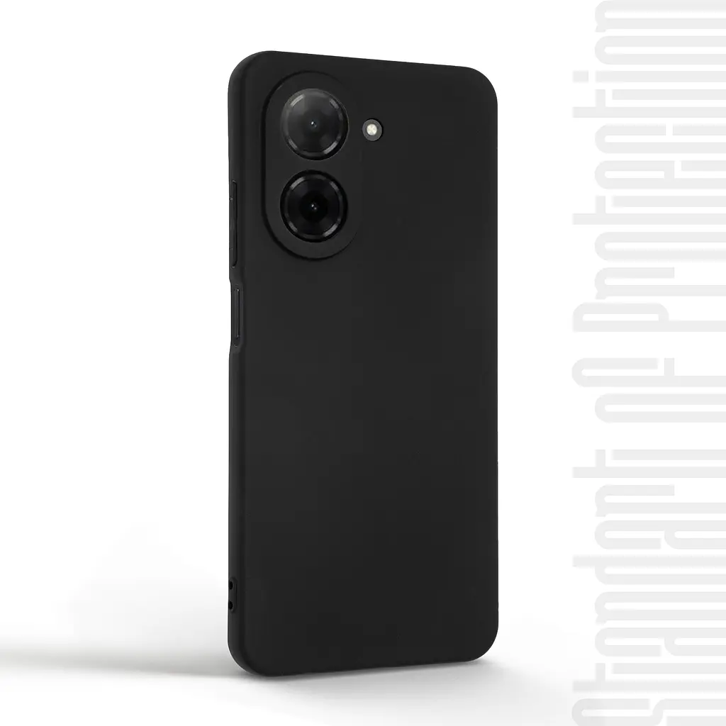 Чехол-накладка для смартфона Xiaomi Redmi A5 4G (UA) противоударный, силиконовый, термополиуретановый (ТПУ), с защитой камеры и корпуса, черный, защита всего корпуса, ArmorStandart (ARM85939) - фото 2