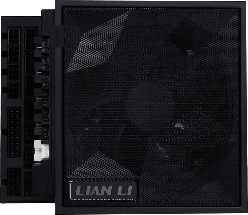 Блок живлення Lian Li Edge Золотистий 1000W Чорний with Hub, EU Cord (G9P.EG1000G.BH00.EU) - фото 2