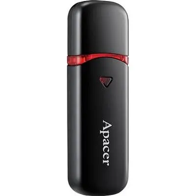 USB флеш накопичувач Apacer 32GB AH333 black USB 2.0 (AP32GAH333B-1) - фото 3
