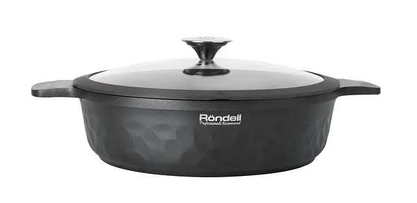 Сотейник Rondell Artdeco RDA-1255 з кришкою, 28 см (6570107) - фото 2