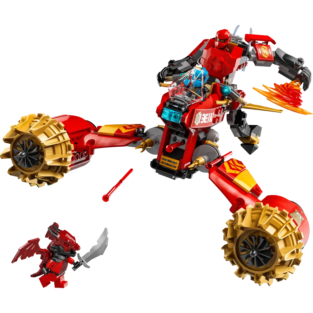 Конструктор LEGO Ninjago Штормовой робот-всадник Кая 333 деталей (71830) - фото 2