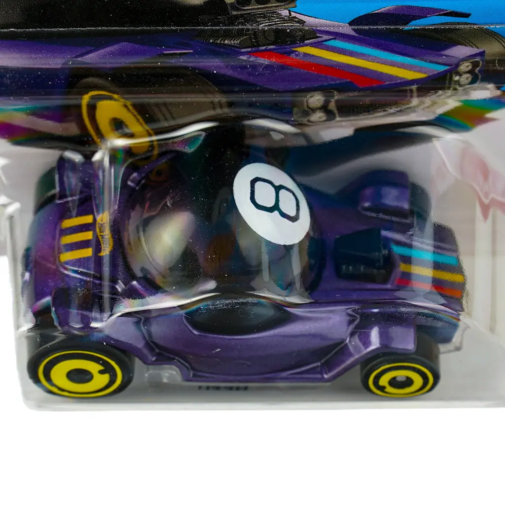 Базовая машинка Hot Wheels Mattel Magic 8 Ball Decidedly Go фиолетовая (5785) JJJ37-N521 - фото 2