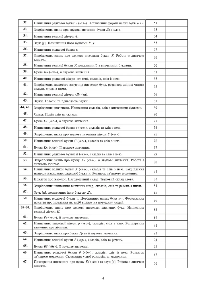 Украинский язык. 1 класс. Конспекты уроков. Обучение грамоте - фото 3
