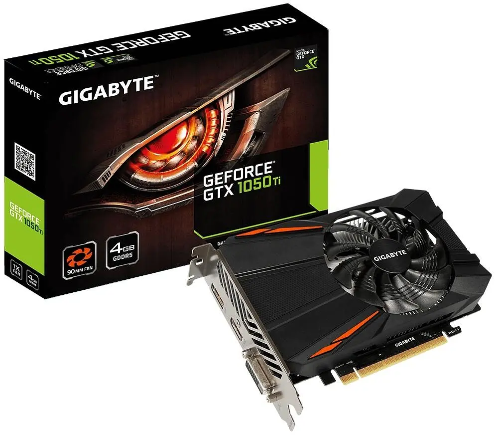 Відеокарта Gigabyte GTX 1050Ti 4Gb D5 (GV-N105TD5-4GD) (GDDR5, 128 bit, PCI-E 3.0 x16) Б/в - фото 4