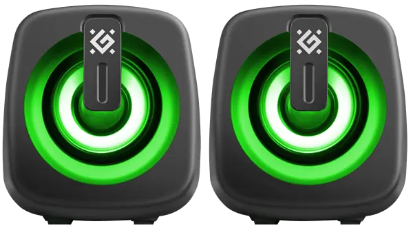 Акустика Defender J1 6Вт USB Black (65961) - фото 2
