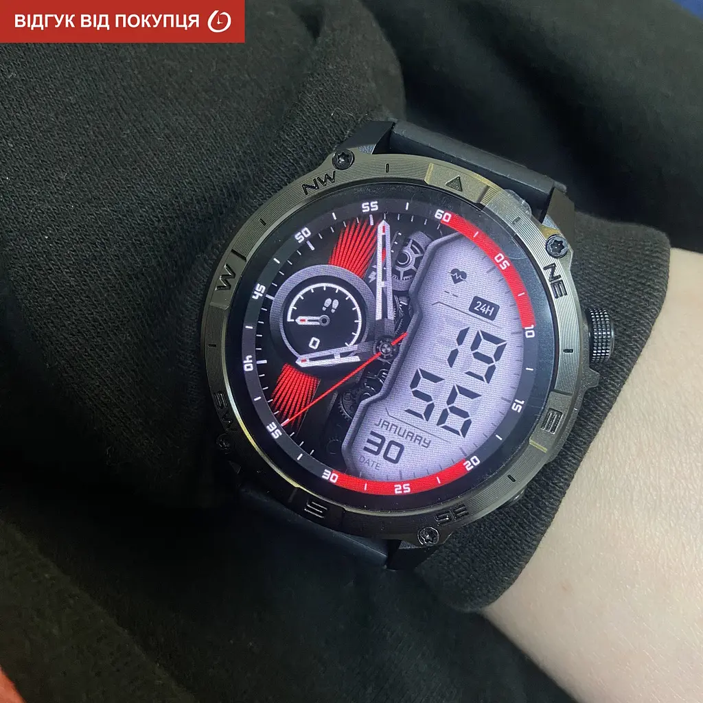 Часы North Edge GPS Smart Titan с компасом - фото 22