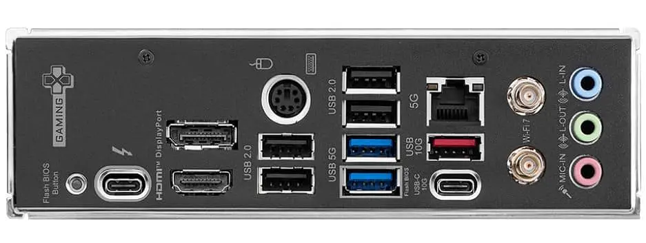 Материнська плата MSI Z890 GAMING PLUS WIFI (Z890 GAMING PLUS WIFI) (Socket 1851, Intel Z890, ATX) - фото 4