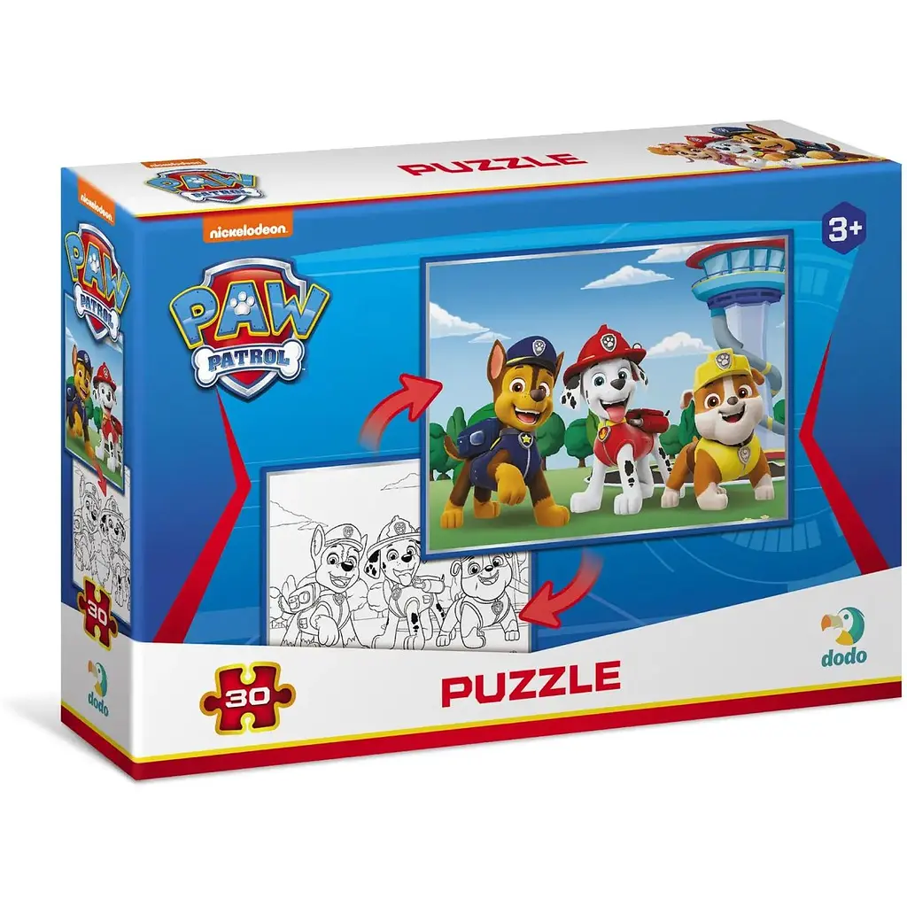 Пазл DoDo 2 в 1 Paw Patrol, 30 элементов (200160) - фото 4