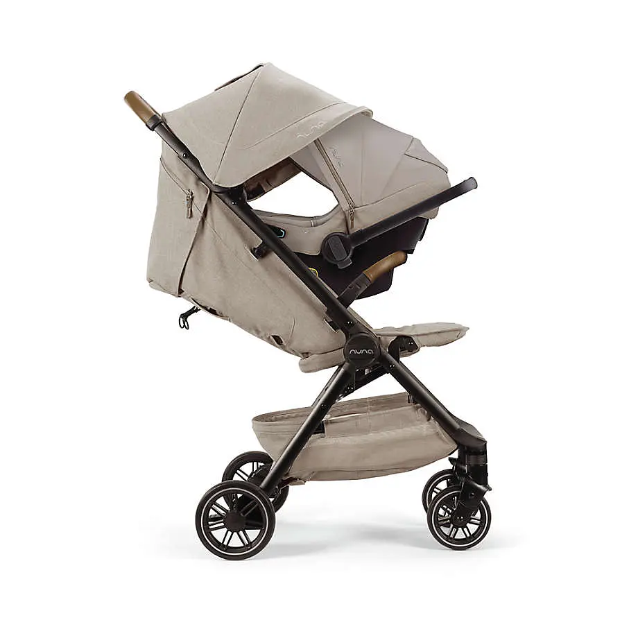 Прогулочная коляска Nuna TRVL Hazelwood бежевая (ST15713HAZGL) - фото 3