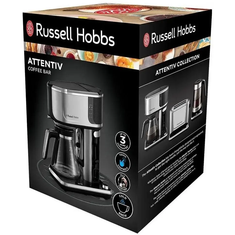 Капельная кофеварка Russell Hobbs Attentiv Coffee Bar 26230-56 - фото 9