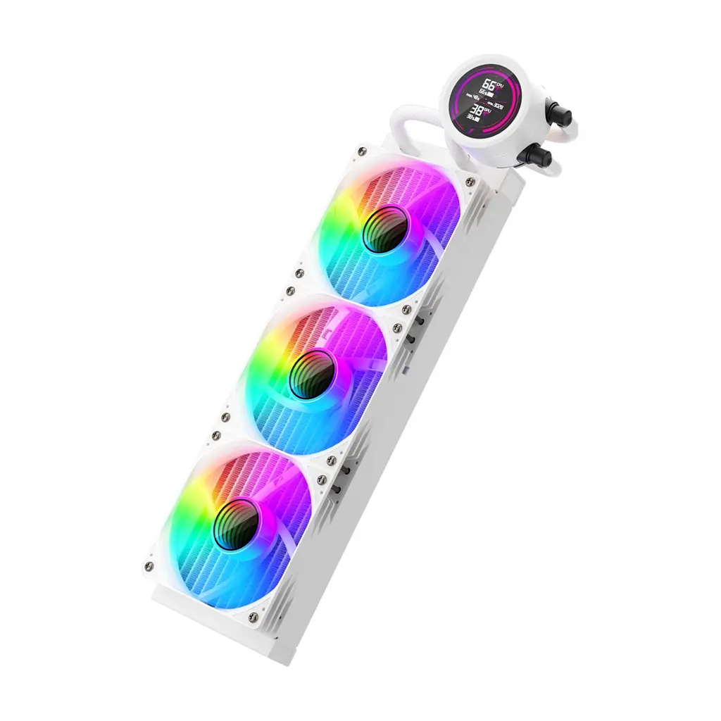 Система рідинного охолодження 1stPlayer TS4-360-WH - фото 4