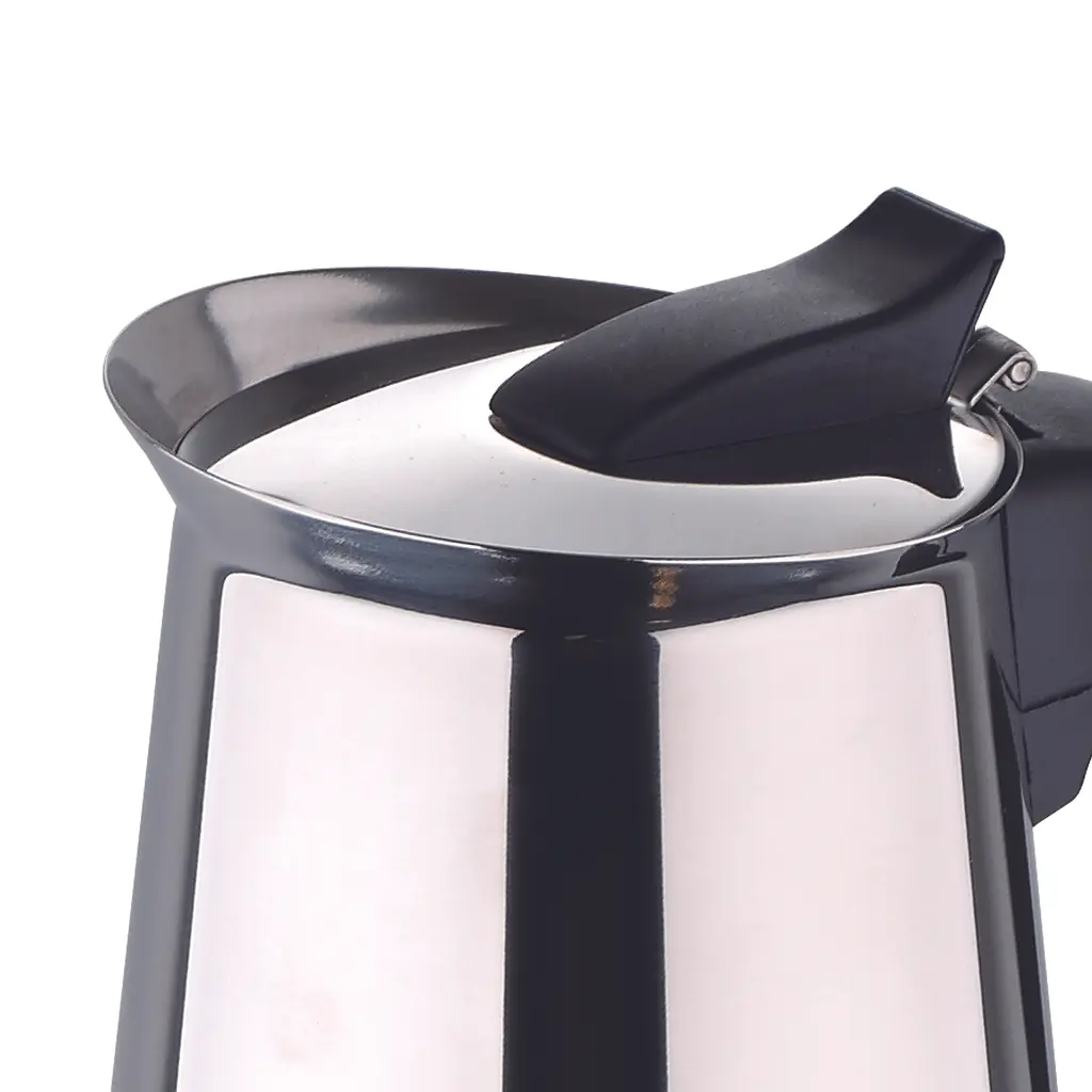 Кавоварка гейзерна Bergner Barista 9 чашок 450 мл (BG-2896-MM) - фото 4