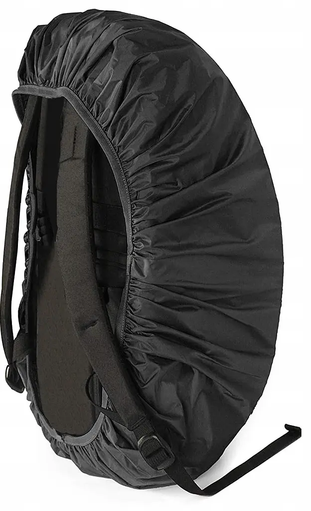 Чохол-дощовик для рюкзака Nela-Style Raincover до 30L чорний - фото 2