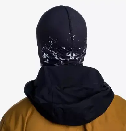 Балаклава Buff MICROFIBER BALACLAVA phys black Черный-белый - фото 4