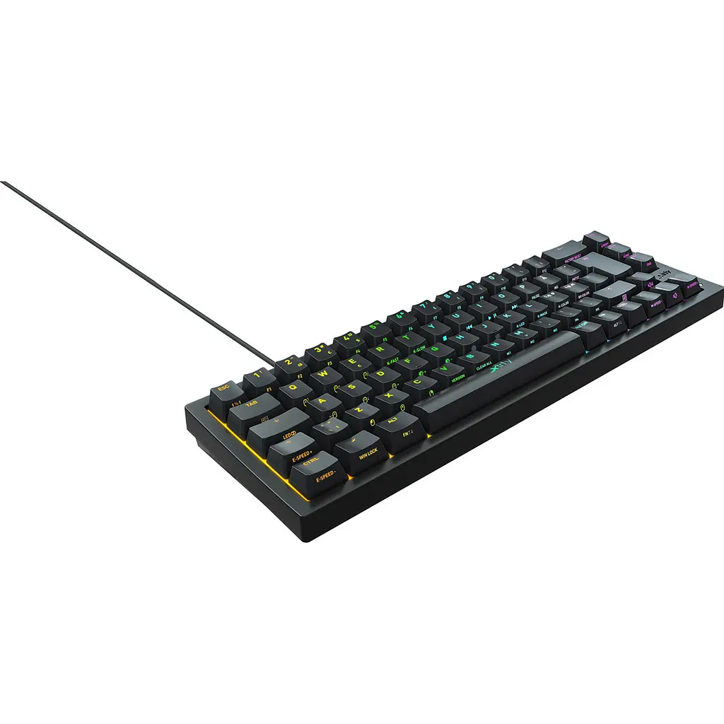 Клавиатура Xtrfy K5 RGB Kailh Red Black UA [K5-RGB-CPT-BLACK-R-UKR] [94904] - фото 5