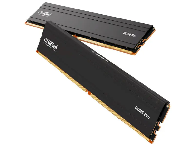Пам'ять для настільних комп'ютерів Crucial 32 GB (2x16GB) DDR5 6000 MHz Pro (CP2K16G60C48U5) - фото 4