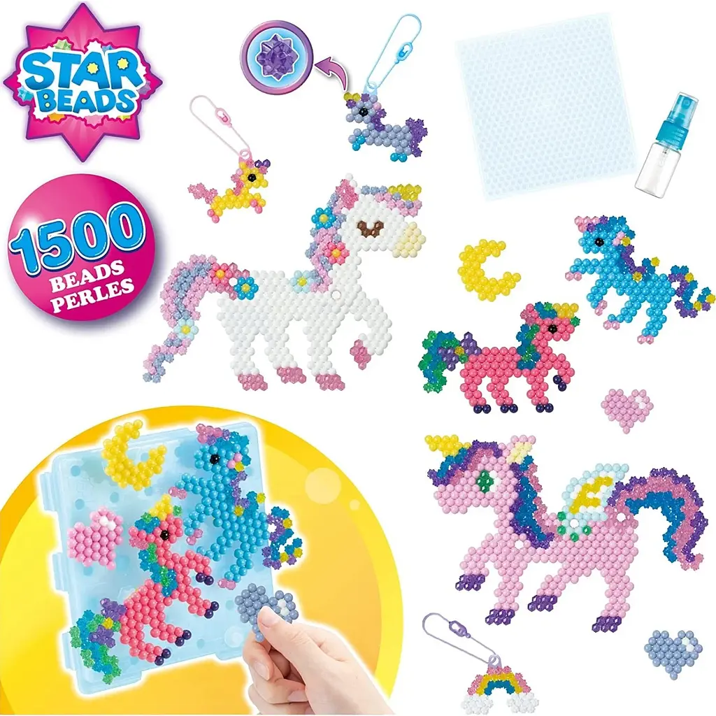 Уценка. Набор аквамозаики Aquabeads Волшебные единороги (31944) - фото 2