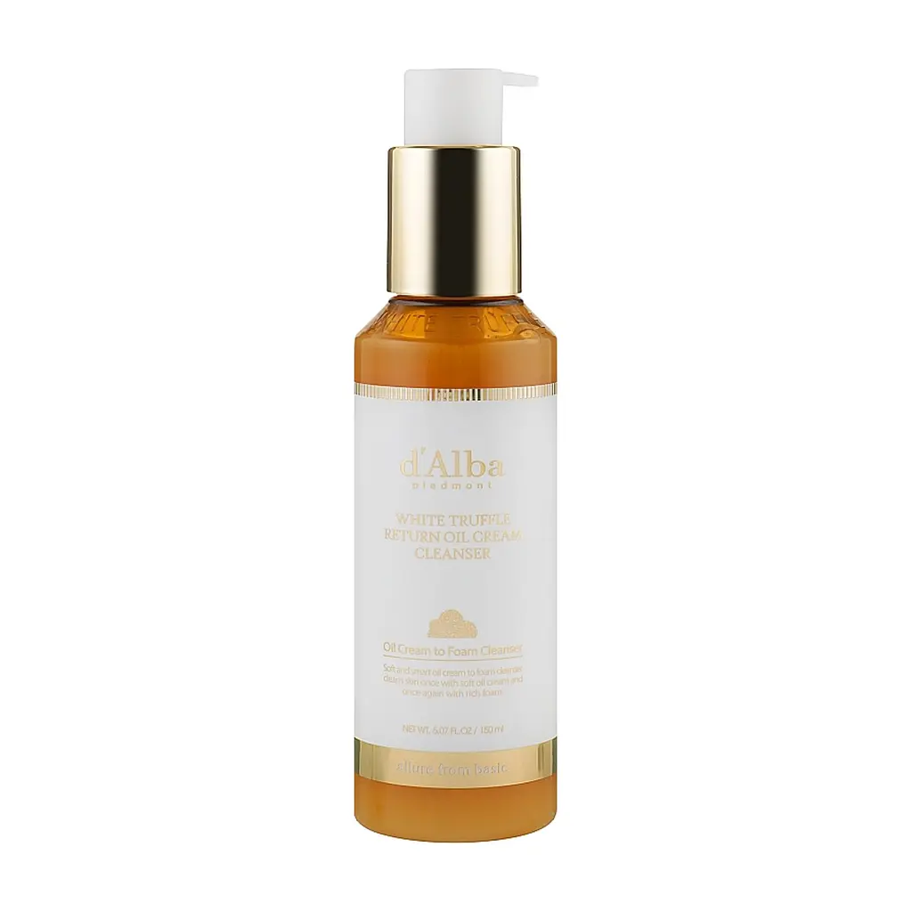 Крем для обличчя D'Alba White Truffle Return Oil Cream Cleanser 150 мл (8809686388325) - фото 2