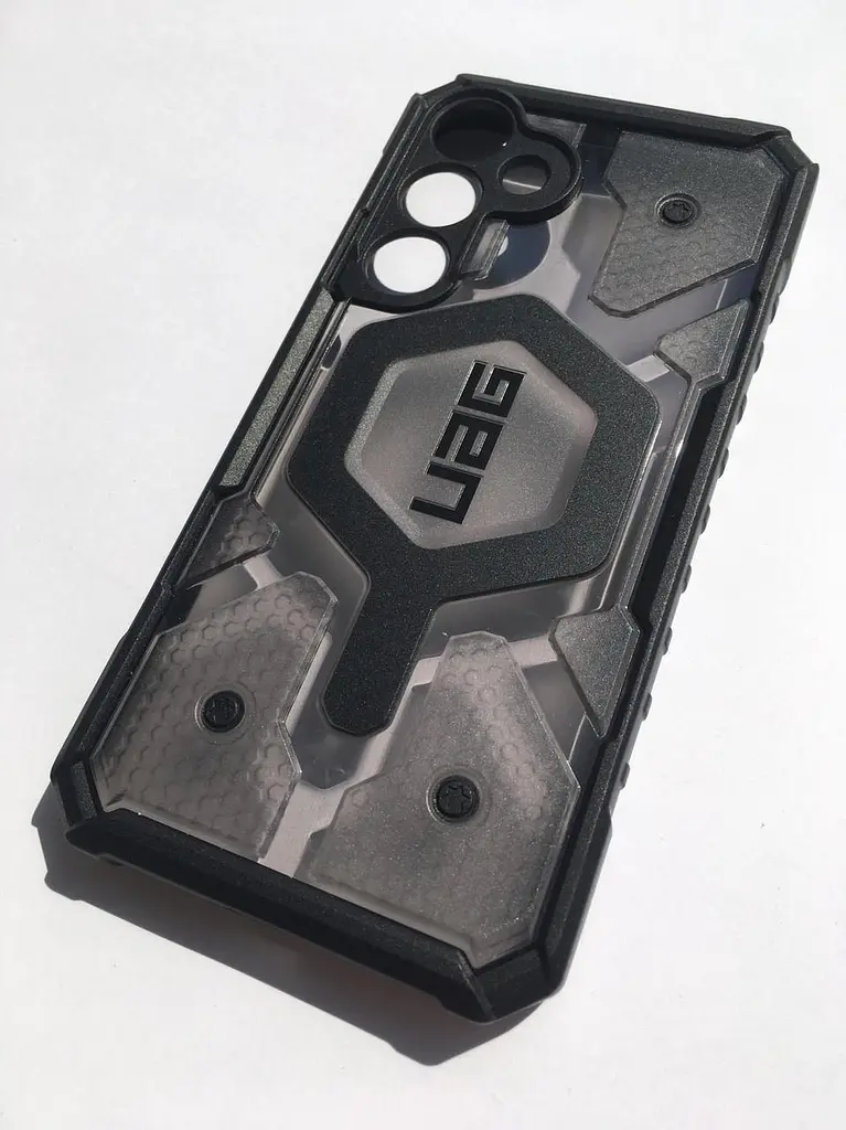 Оригінальний протиударний чохол для Samsung Galaxy S24 FE (S9721) UAG Pathfinder MagSafe Clear Ice 214456113131 - фото 6
