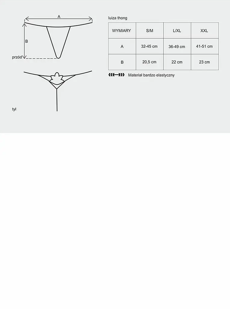 Еротичні стрінги Obsessive String L/XL Obsessive 42-23219471131 101781 - фото 3