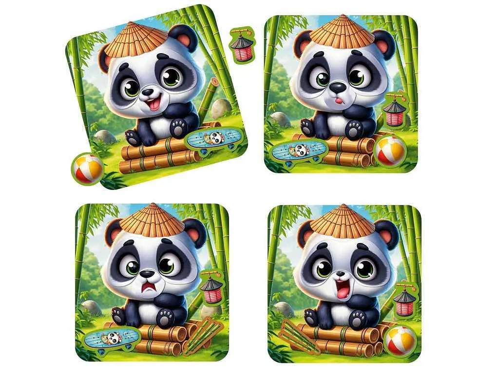 Гра розвиваюча VLADI TOYS "Емоції Пандочки" магнітна VT3220-06 - фото 3