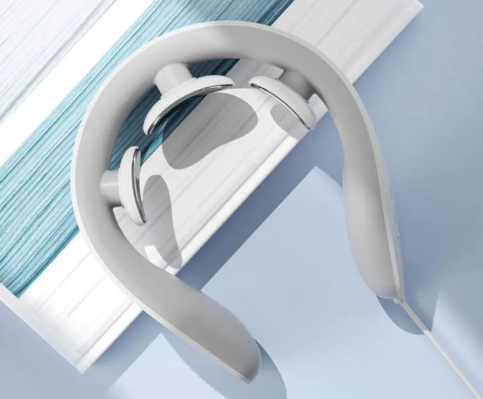 Маcажер для шиї Jeeback Neck Massager G20 White [80223] - фото 4