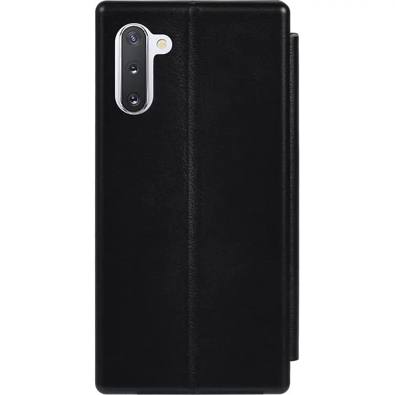 Чохол-книжка Toto Book Rounded Leather Case Samsung Galaxy Note 10 Black - фото 2