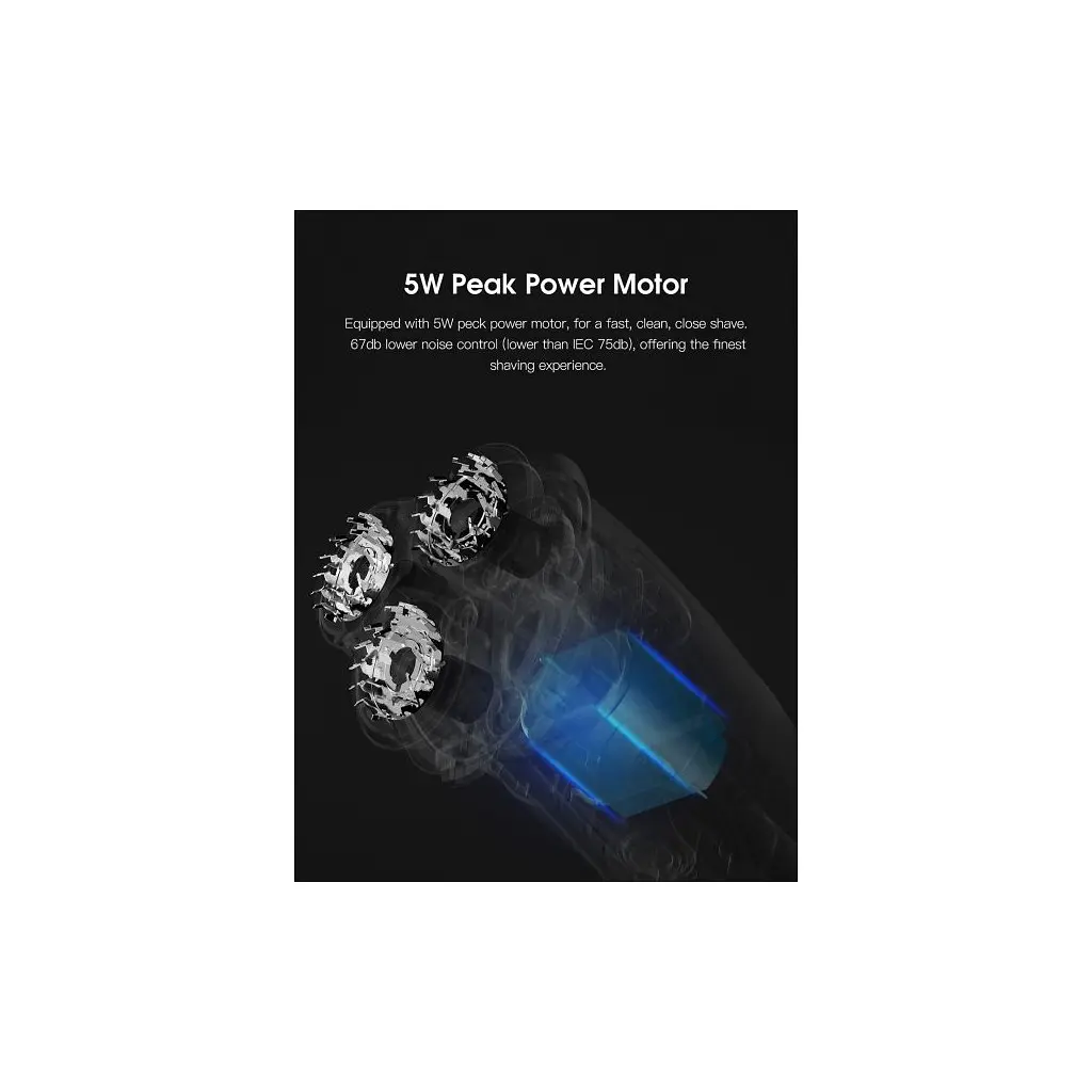 Електробритва Xiaomi Enchen BlackStone 3D Black - фото 5