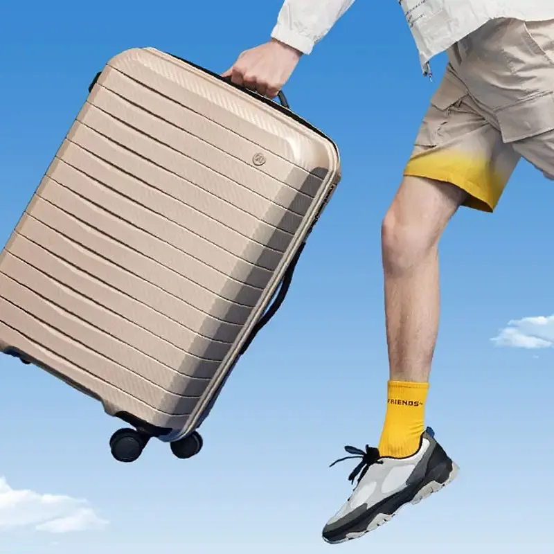 Чемодан Ninetygo Lightweight Luggage 24 Beige - фото 4