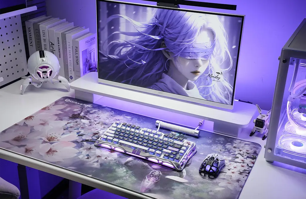 Ігрова поверхня GravaStar Sakura XL (900х450х3мм) Pink (GSA8_MPD_SAKURA) - фото 5