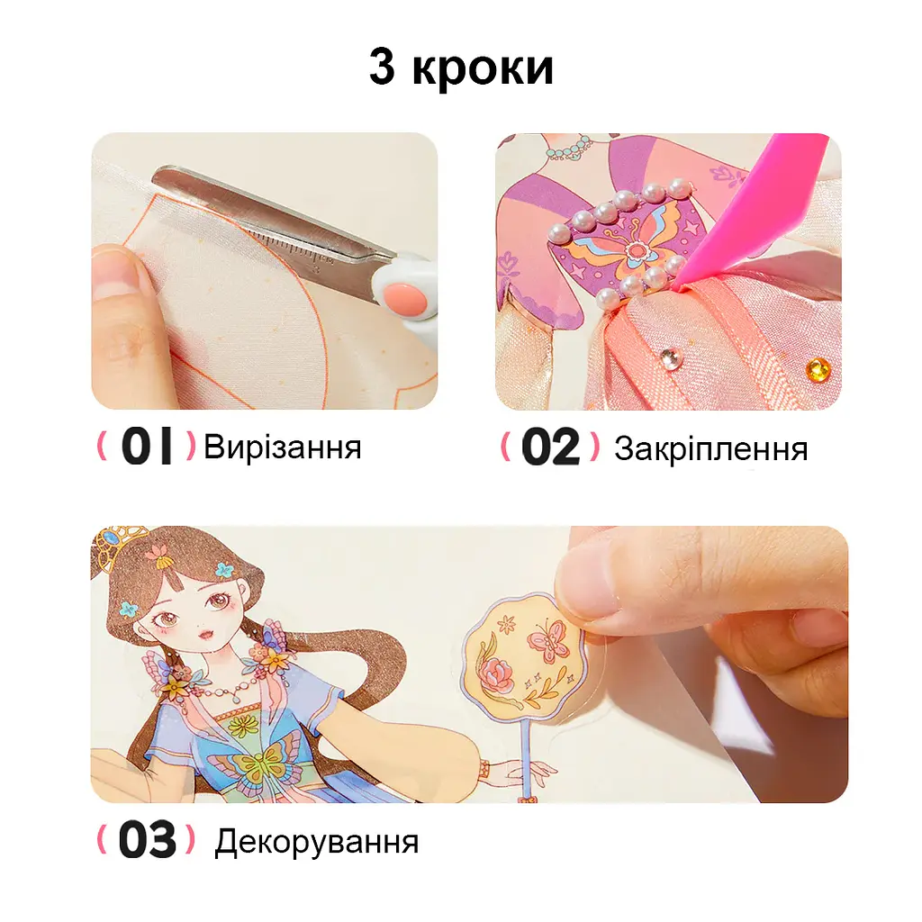 ​Набор для творчества Mideer Королевская винтажная одежда (MD1585) - фото 6