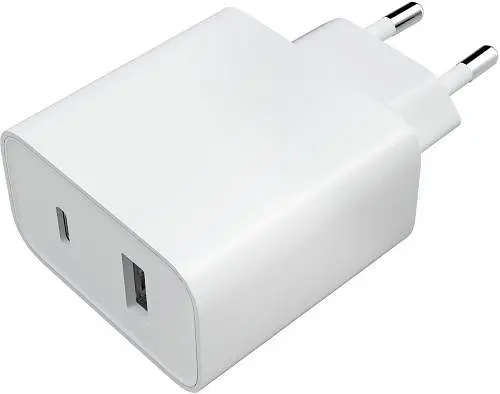 Мережевий зарядний пристрій Xiaomi, білий, 33 Вт, USB+Type-C, PD (BHR4996GL)