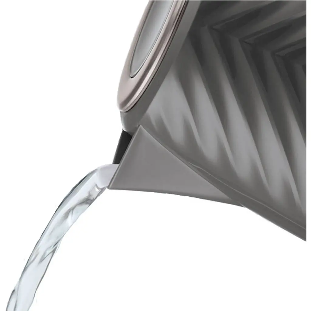 Електрочайник Russell Hobbs Groove Grey 1.7 л сірий (26382-70) - фото 3