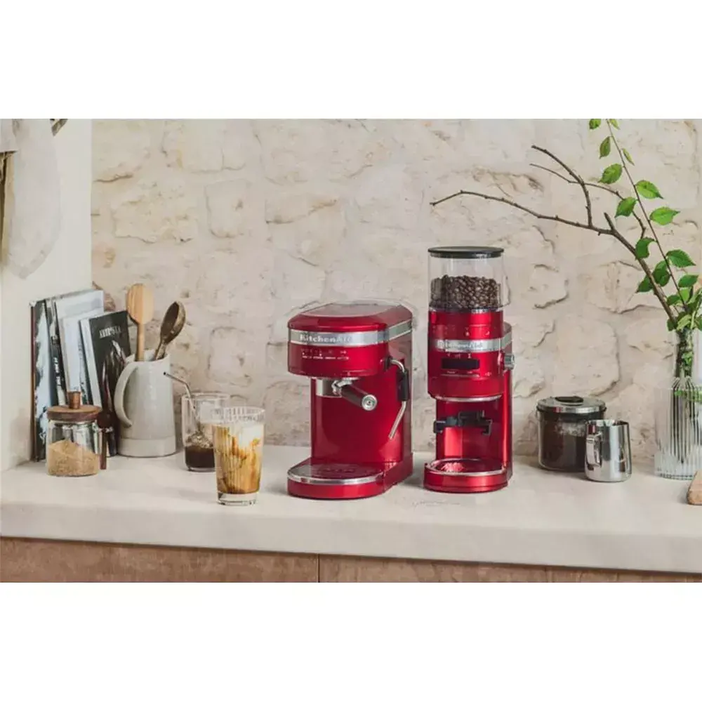 Кавомолка KitchenAid Artisan 5KCG8433ECA карамельне яблуко - фото 4