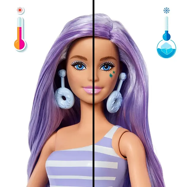 Кукла Barbie Pop Reveal серии Любимые сладости - сиреневый милкшейк (JFY60) - фото 2