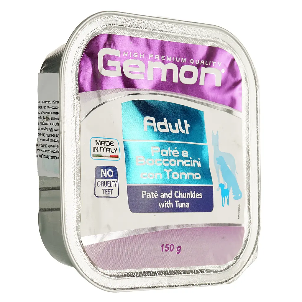 Влажный корм Gemon Dog Wet Adult тунeц, 150 г (70300308) - фото 2