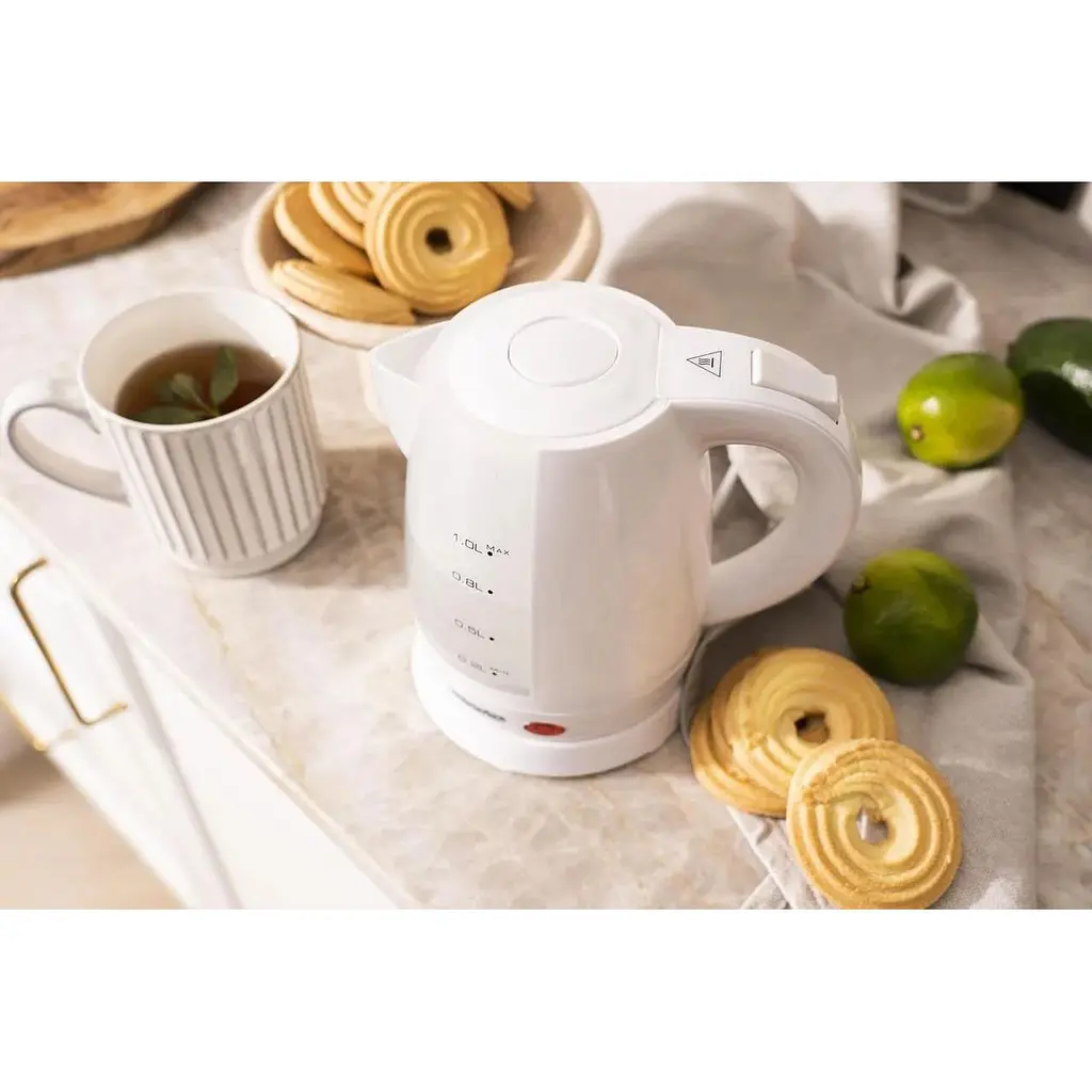 Электрический чайник Mesko MS 1276 нагреватель нержавеющая сталь 1 л - фото 5