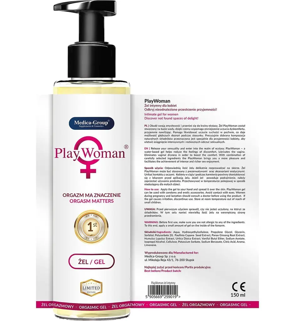 Збудливий гель для жінок Medica-Group WinWoman, 150 мл - фото 2