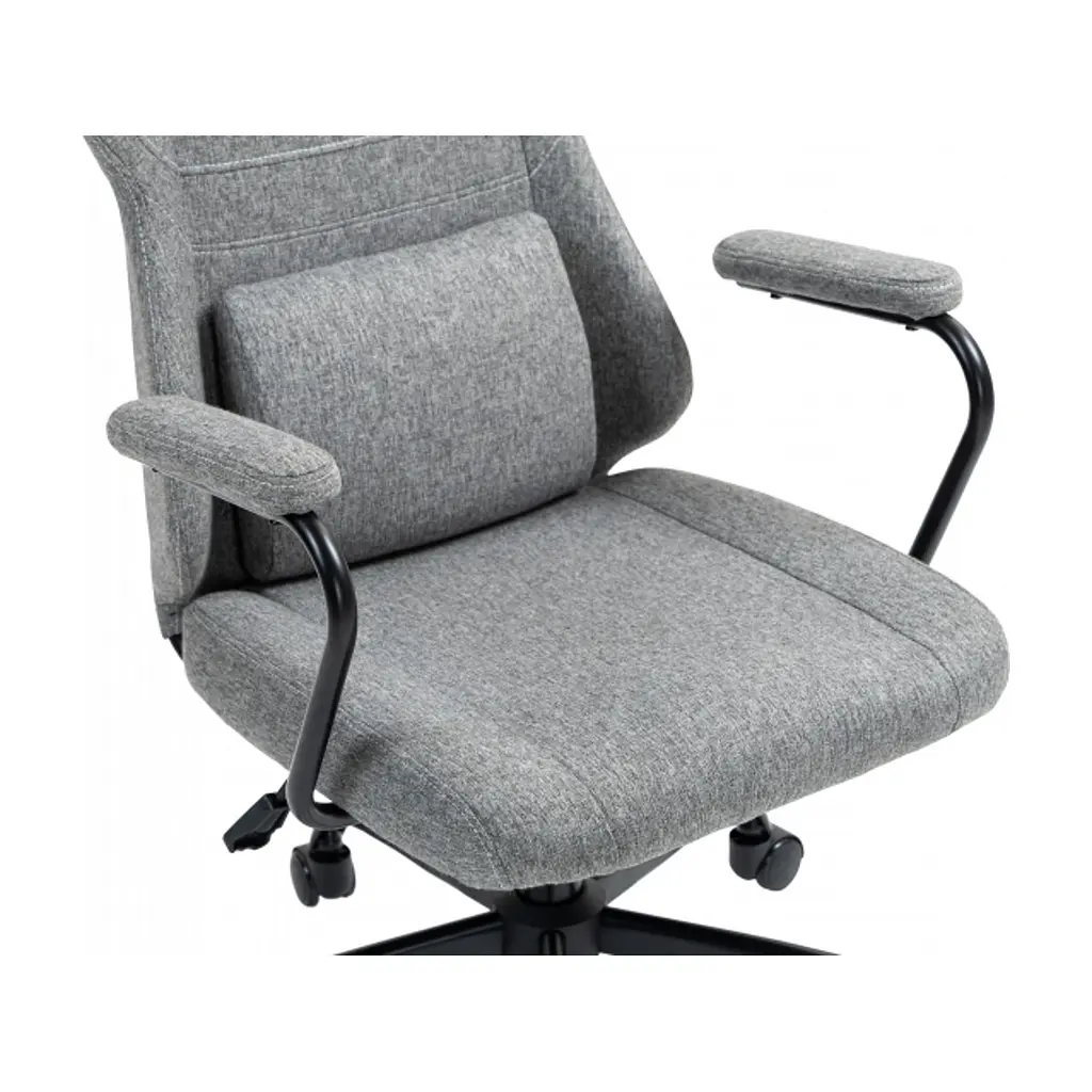 Кресло игровое GT Racer X-2322 Gray (X-2322 Fabric Gray) - фото 5